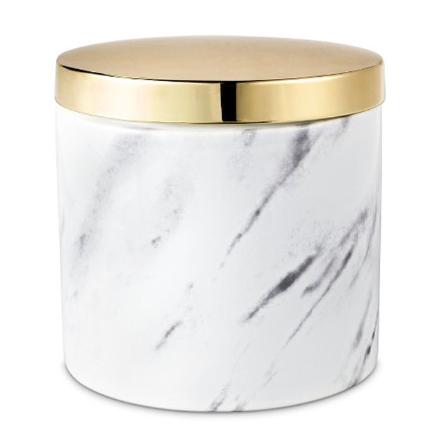 Ceramic Marble Canister | These 16 Target Home Decor Finds Will Transform Your Space This Fall, Find Them Here: https://youresopretty.com/target-home-decor/