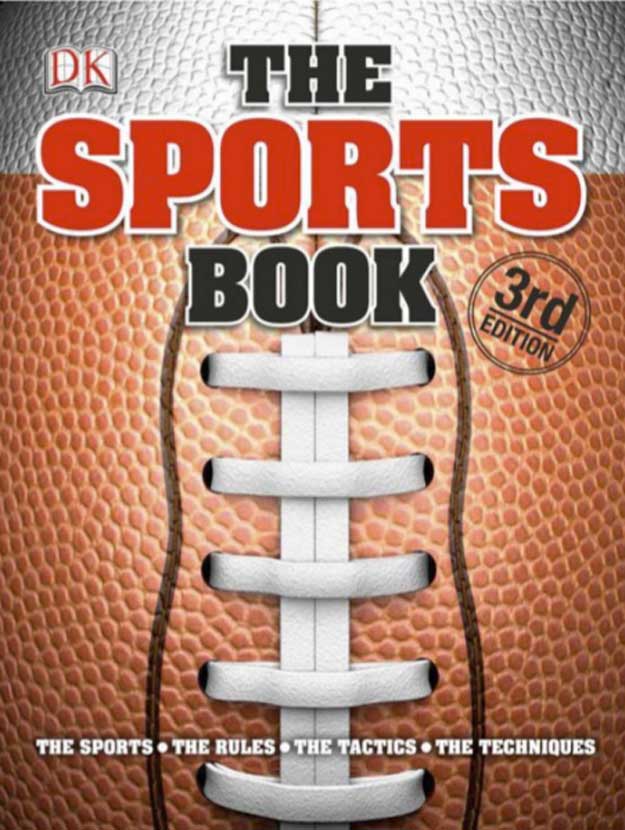 The Sports Book | Gifts to Get The Men In Your Life found at https://youresopretty.com/gifts-for-men-2015/