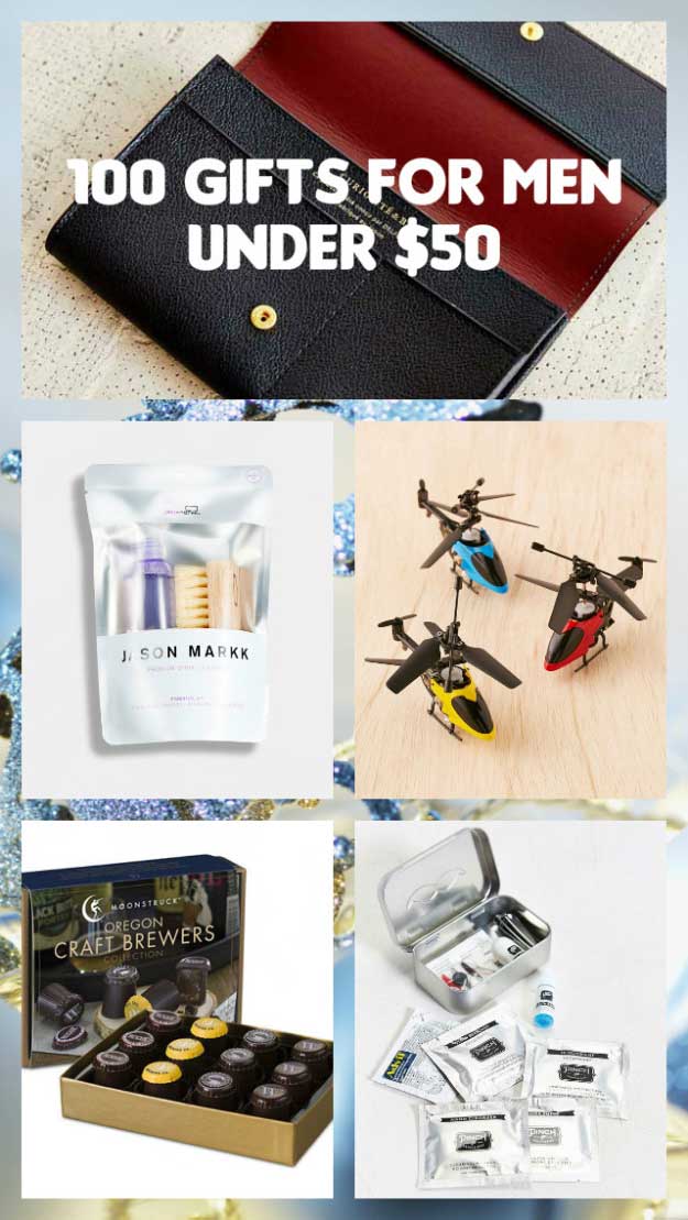 100 Gifts for Men Under $50, check it out at https://youresopretty.com/100-gifts-for-men-under-50/