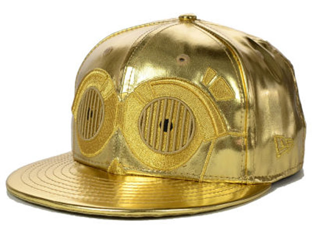 Gold C3PO Hat | Fashion Finds Every Star Wars Lover Needs at https://youresopretty.com/star-wars-fashion-finds/