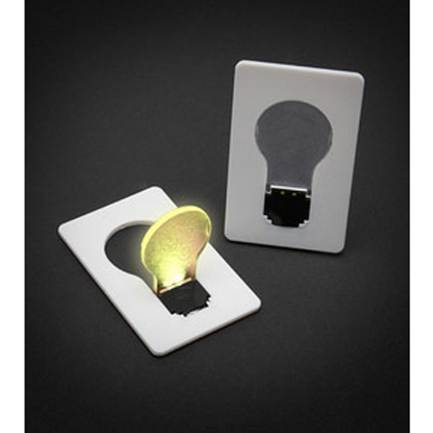 Credit Card Lightbulb | 100 Gifts for Men Under $50, check it out at https://youresopretty.com/100-gifts-for-men-under-50/