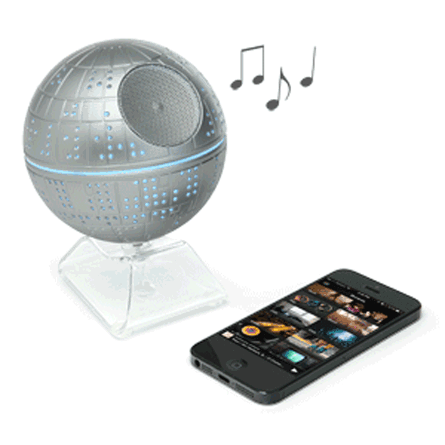Death Star Bluetooth Speaker | 100 Gifts for Men Under $50, check it out at https://youresopretty.com/100-gifts-for-men-under-50/