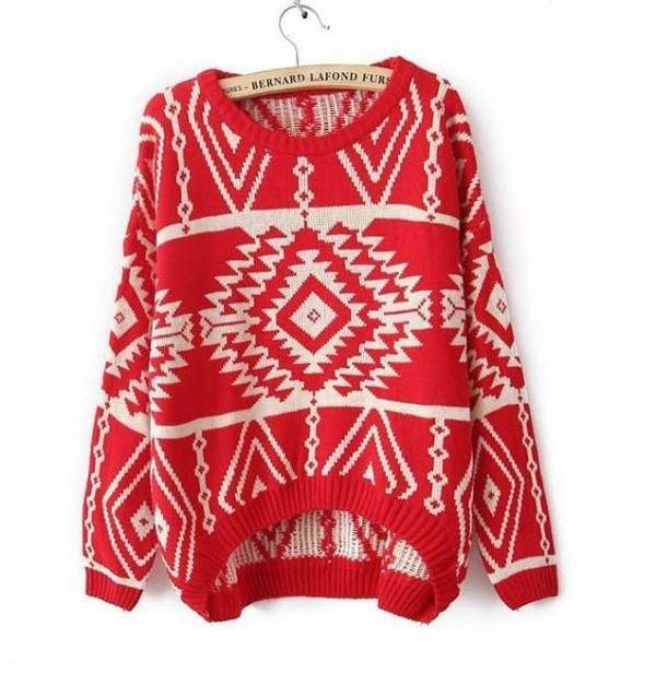 Red, Ageless Piece | Ugly Holiday Sweaters That Are Actually Cute | See more at https://youresopretty.com/ugly-holiday-sweaters-that-are-actually-cute