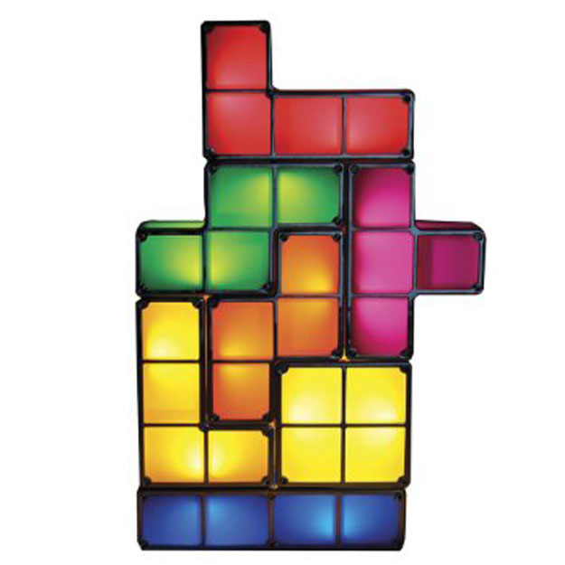 Tetris LED Desk Lamp | 100 Gifts for Men Under $50, check it out at https://youresopretty.com/100-gifts-for-men-under-50/