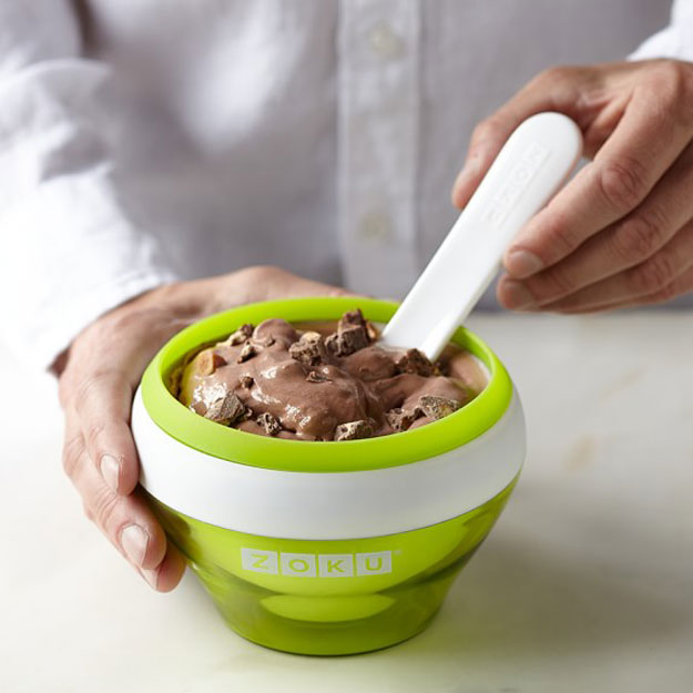 Zoku Instant Ice Cream Maker | 100 Gifts for Men Under $50, check it out at https://youresopretty.com/100-gifts-for-men-under-50/