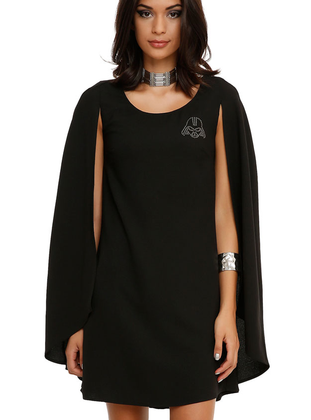 Darth Vader Cape Dress | Fashion Finds Every Star Wars Lover Needs at https://youresopretty.com/star-wars-fashion-finds/