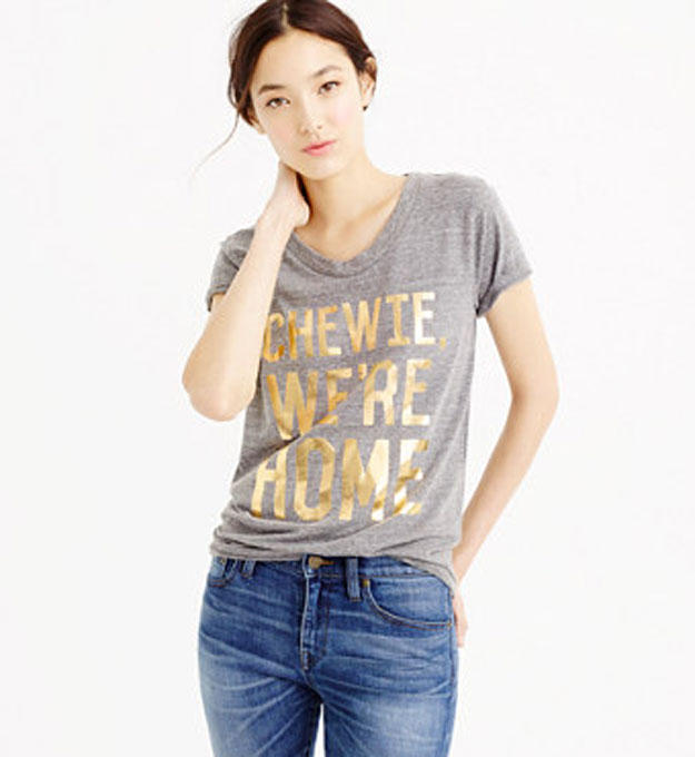 Chewy Tee | Fashion Finds Every Star Wars Lover Needs at https://youresopretty.com/star-wars-fashion-finds/