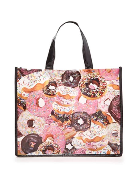 Donut Shopper Tote | Forever 21 Holiday Gift Guide found at https://youresopretty.com/forever-21-gift-guide-2015/