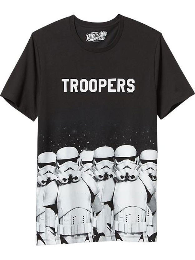 Troopers Tee | Fashion Finds Every Star Wars Lover Needs at https://youresopretty.com/star-wars-fashion-finds/