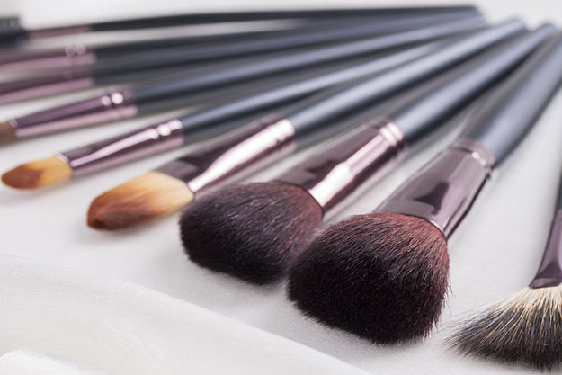Sanitize Your Makeup Brushes Daily | 11 Ways To Beat Flu Season, check it out at https://youresopretty.com/flu-season-beauty-regimen/