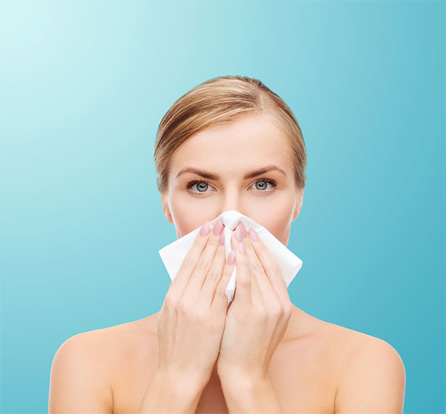 Conceal A Red Irritated Nose With This | 11 Ways To Beat Flu Season, check it out at https://youresopretty.com/flu-season-beauty-regimen/