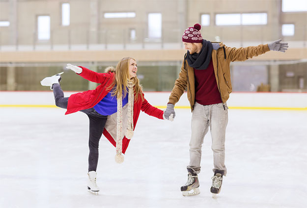 Go To An Ice Rink | 11 Fun Valentine’s Day Date Night Ideas, check it out at https://youresopretty.com/valentines-day-date-night-ideas