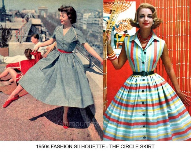 1950's | The Evolution Of Fashion From The 1950’s Onward, check it out at https://youresopretty.com/evolution-of-fashion-cute-outfits