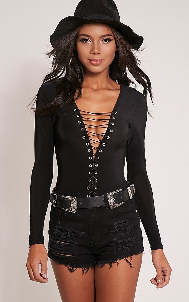 6. Lace-Up Bodysuit | Flaunt Those Curves With These 9 Bodysuits You'll Surely Love
