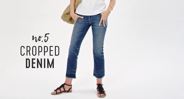 Cropped Denim | How To Pack Like A Pro: 6 Cute Outfits To Bring On Vacation