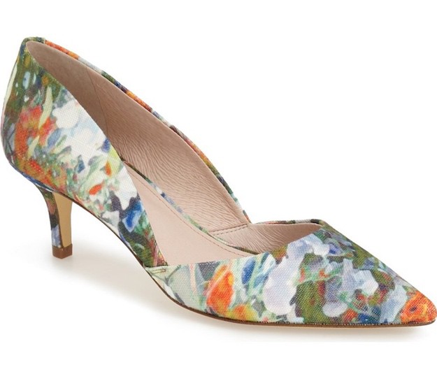 Low Pumps | The Cutest Floral Print Heels For Your Stylish Outfits