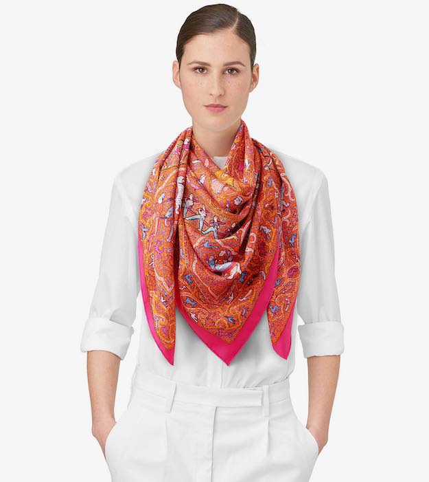 Hermès Summer Scarves | 15 Summer Scarves To Wear In An Air-Conditioned Office
