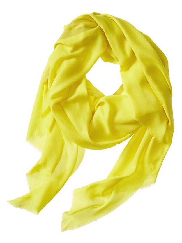 Bright Yellow Summer Scarves | 15 Summer Scarves To Wear In An Air-Conditioned Office