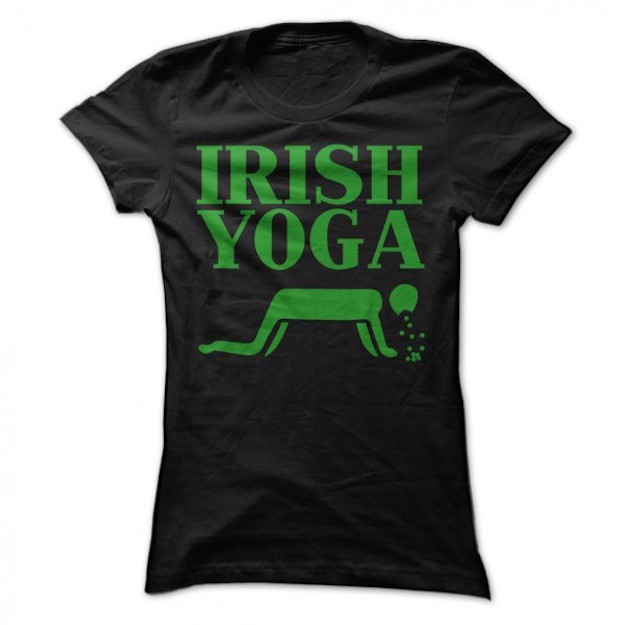 Irish Yoga T-shirt