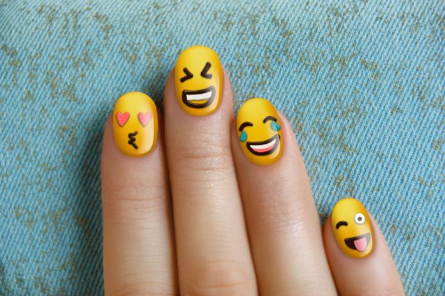 Check out Cute Easy Nail Designs | Japanese Emoji Nail Art Tutorial at https://cuteoutfits.com/japanese-emoji-cute-easy-nail-designs-2/