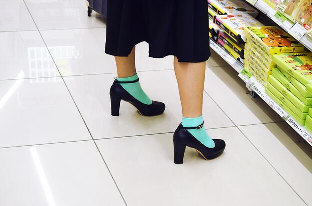 Chunky Heels | 11 Tips to Survive Shopping in High Heels