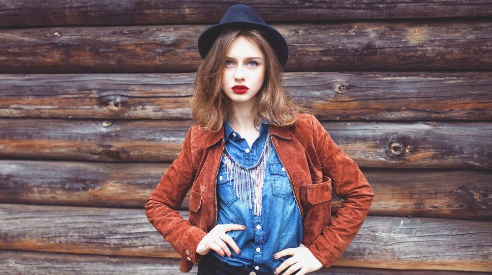 street fashion concept vintage portrait young | Cute Casual Outfits For The Colder Weather