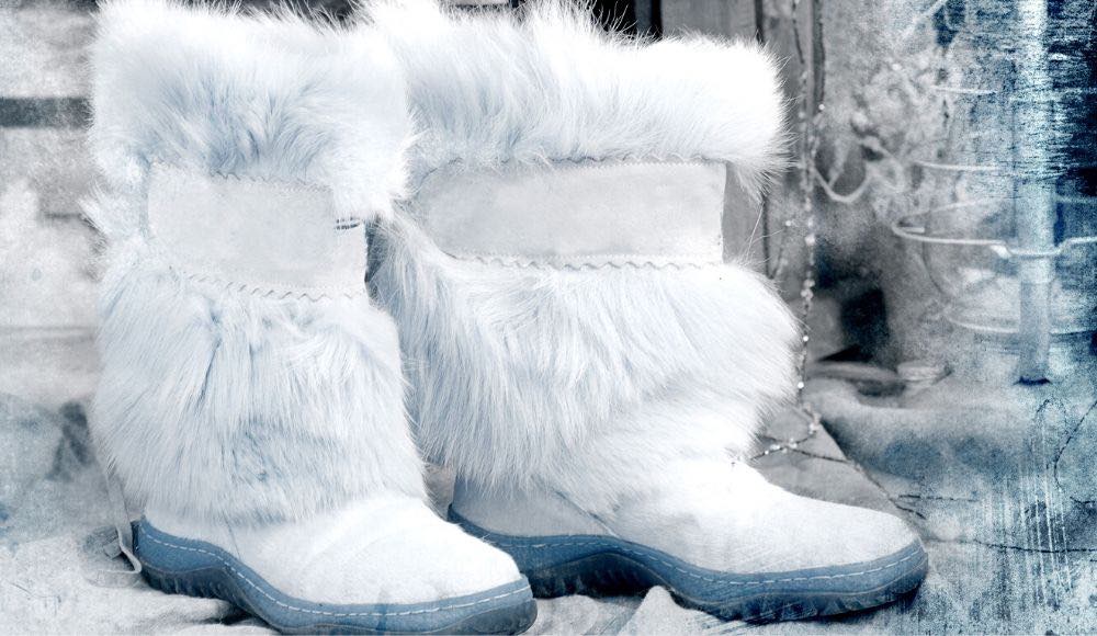 vintage style picture winter boots | Cute Casual Outfits For The Colder Weather