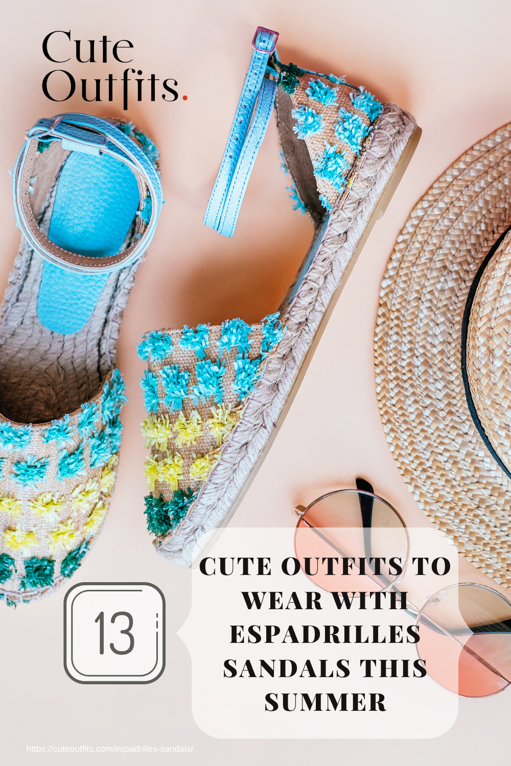 placard | 13 Cute Outfits To Wear With Espadrilles Sandals This Summer