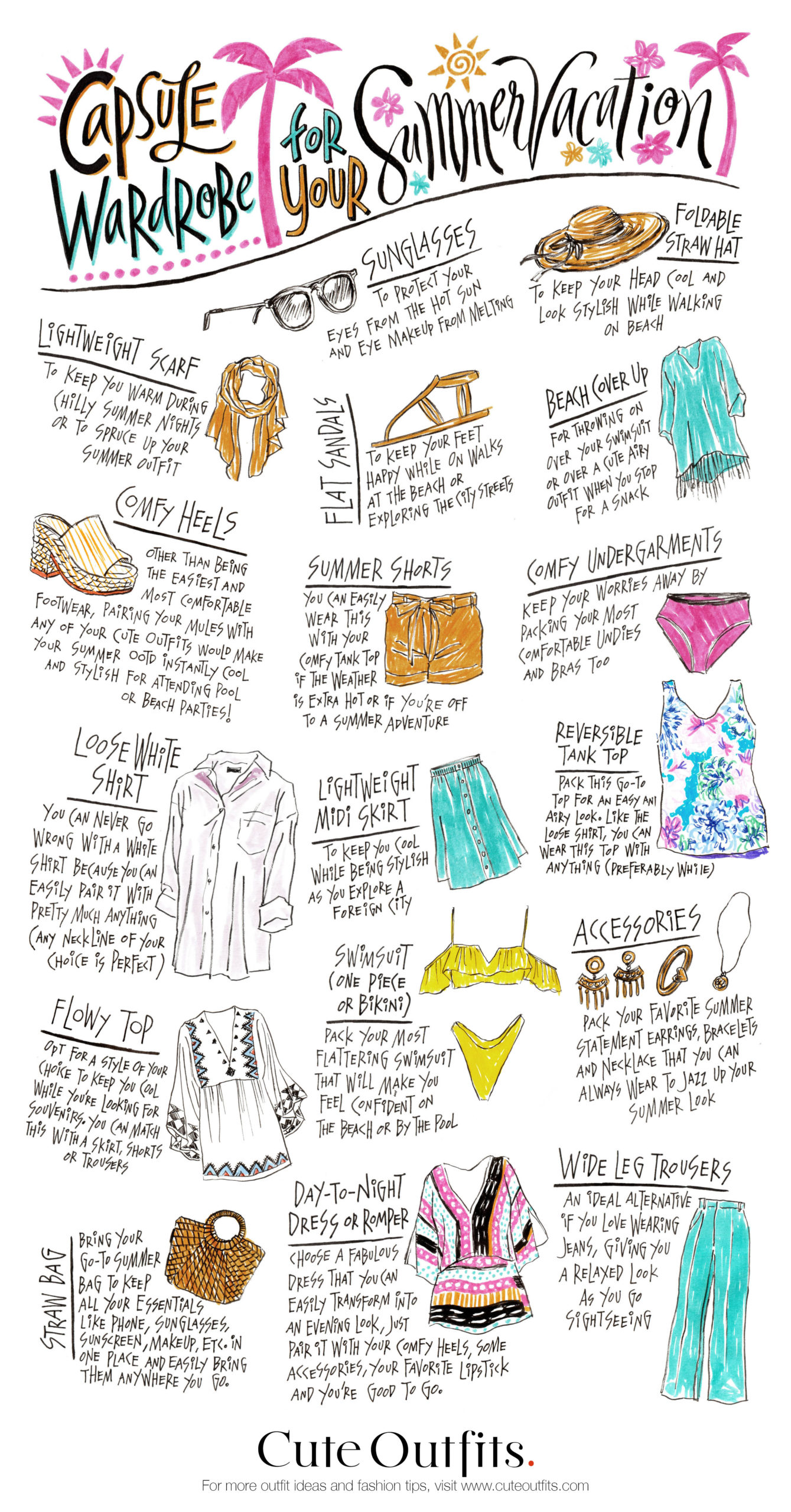 15 Must-Have Sexy Summer Outfits For A Sizzling Summer [INFOGRAPHIC]