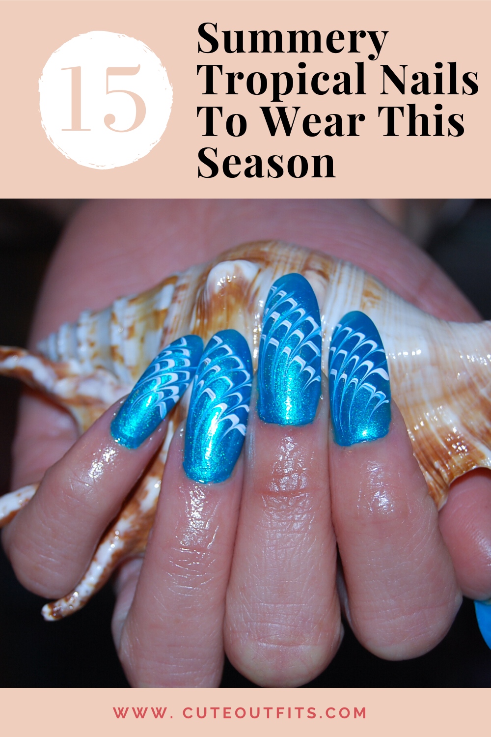 placard | 15 Summery Tropical Nails To Wear This Season [With Pics]