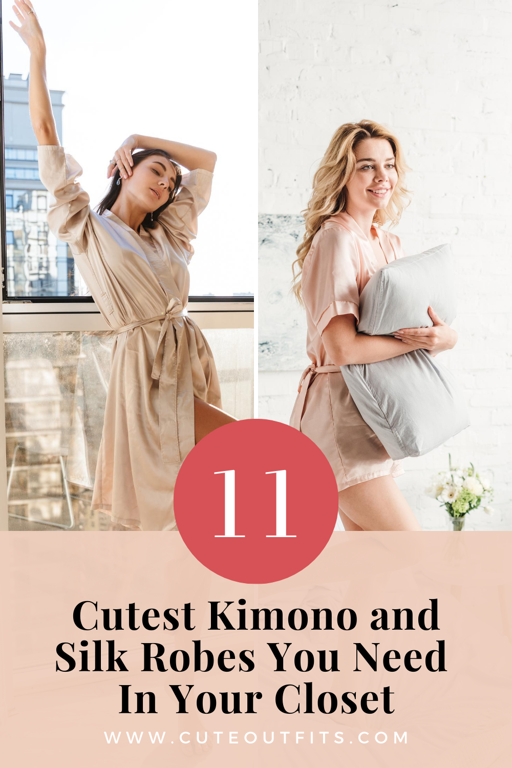 placard | 11 Cutest Kimono and Silk Robes You Need In Your Closet