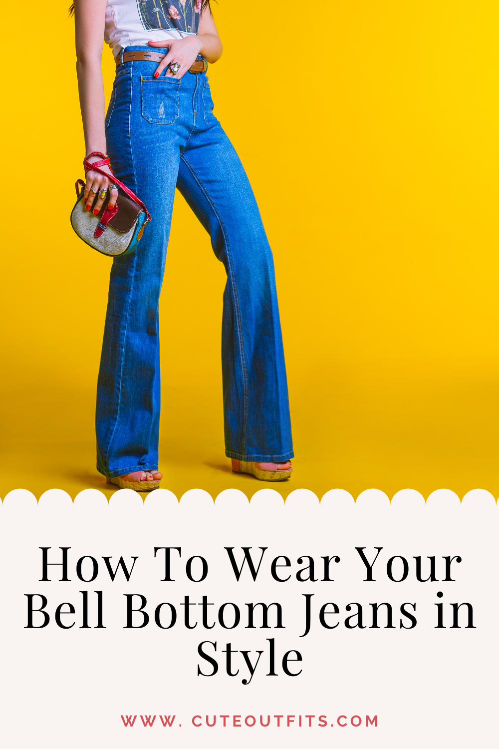 placard | How To Wear Your Bell Bottom Jeans in Style