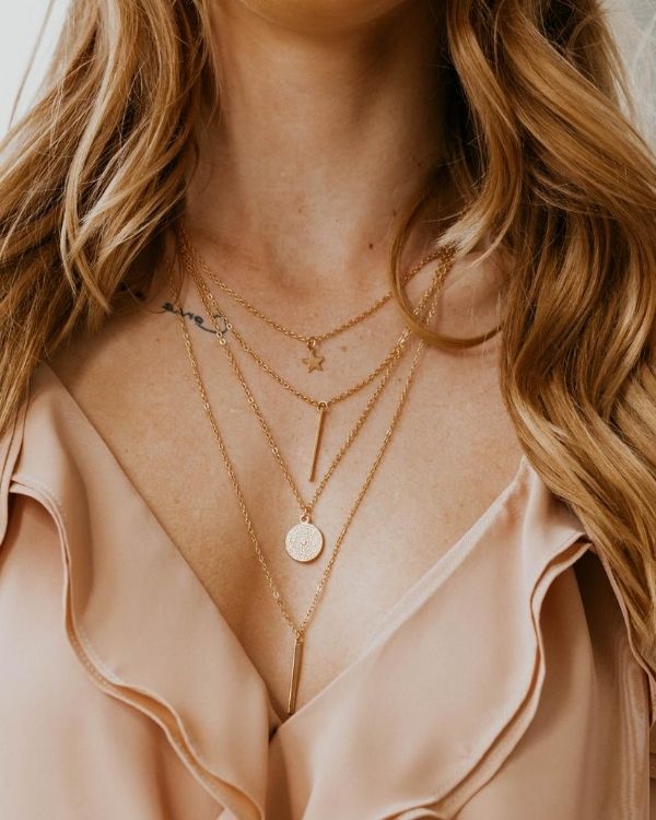 Up close photo of a beautiful necklace | XX Trendiest Layered Necklaces To Upgrade Your Cute Outfits | ss.jpg