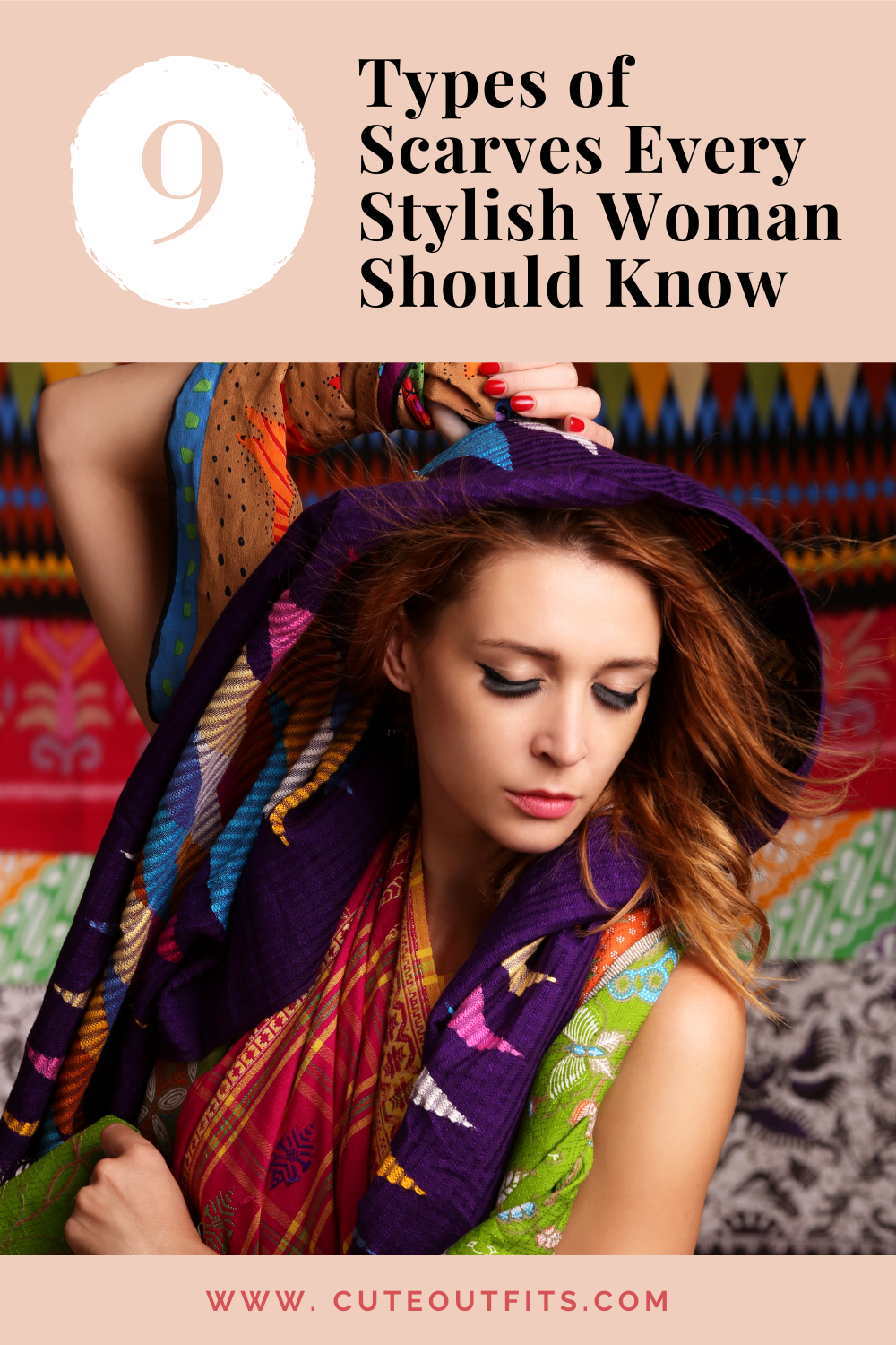 placard | 9 Types of Scarves Every Stylish Woman Should Know